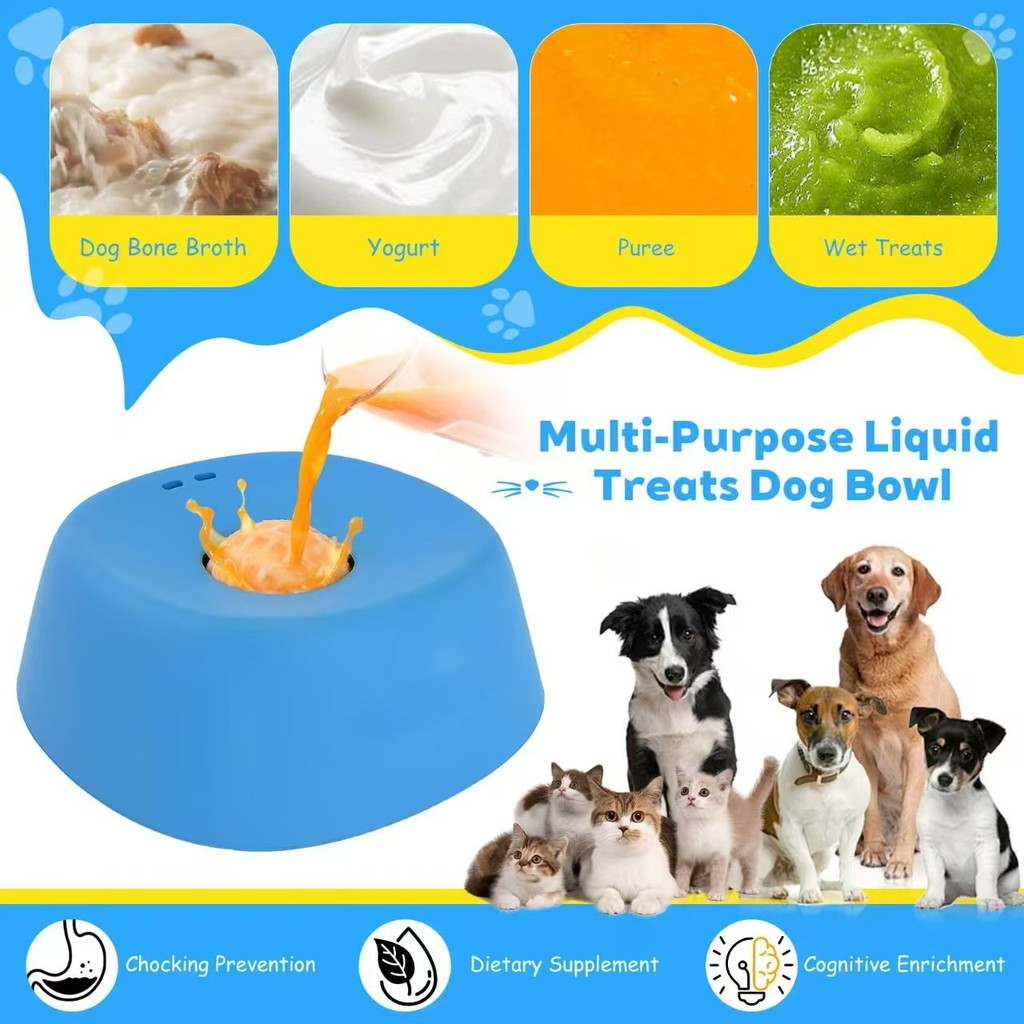 Slow Feeder Bowl for Dogs and Cats — Eat Slower, Digest Better 🐾